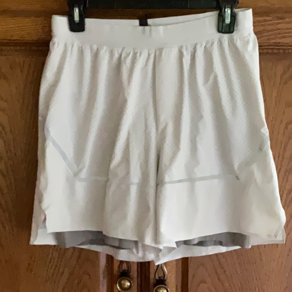 lululemon athletica White Athletic Shorts